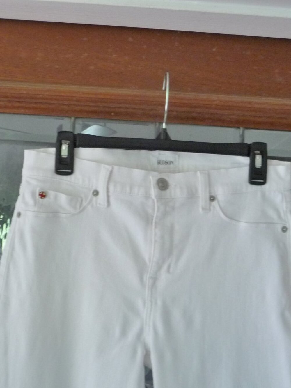 HUDSON SIZE 29 WHITE JEANS ANKLE SKINNY - Picture 4 of 14